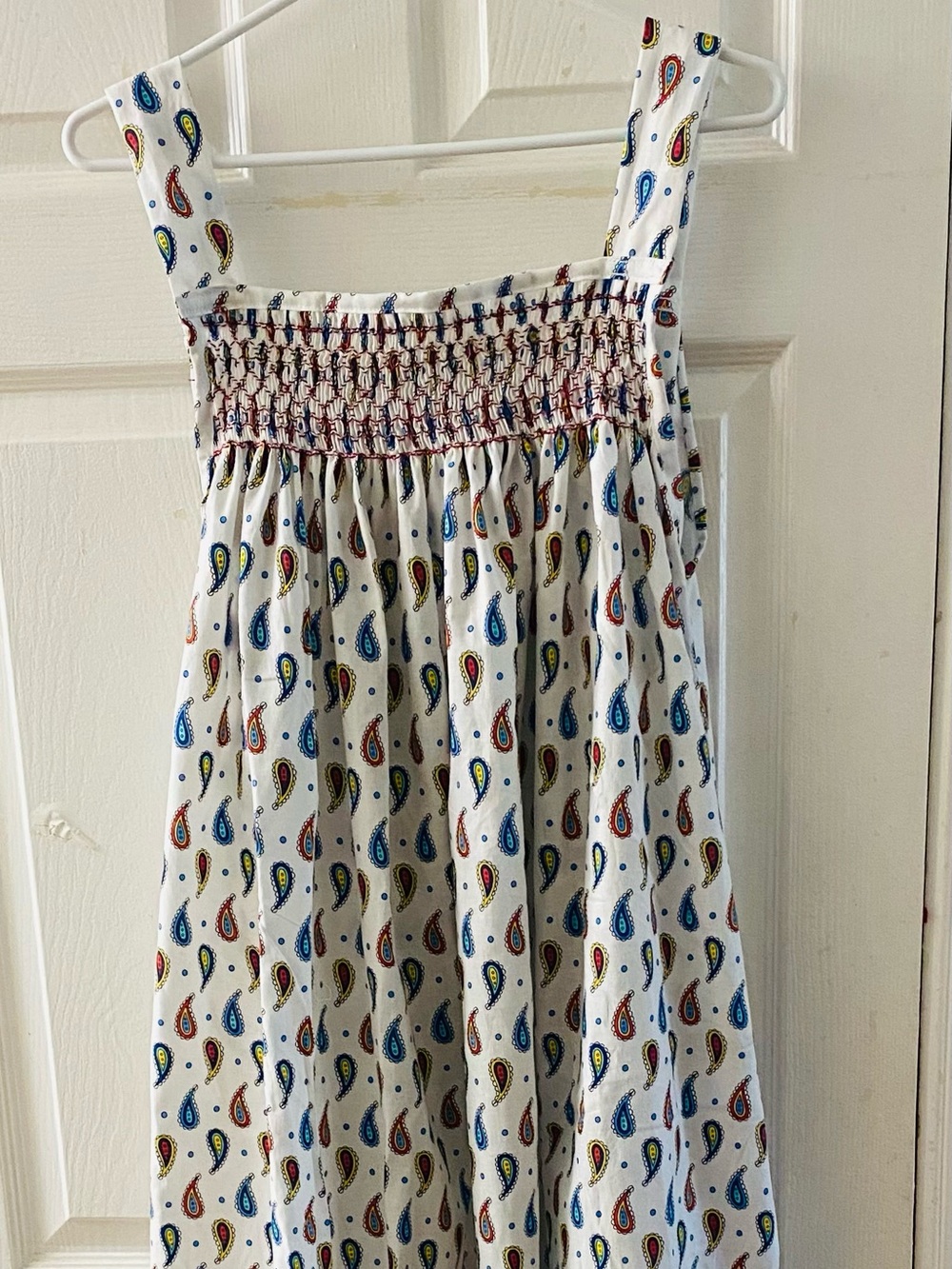 Smocked Cotton Gown